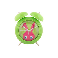 Budík Karlsson KA5980DG Peekaboo Bunny, 19cm